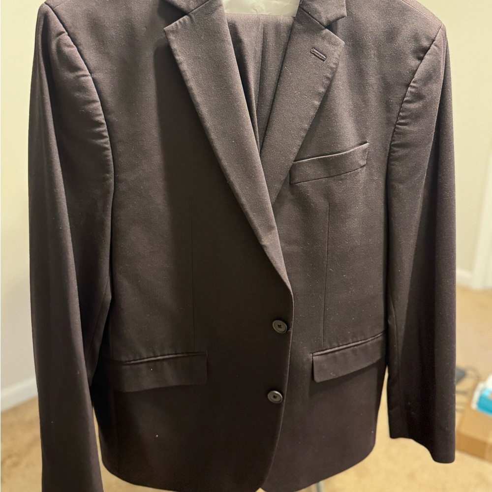 INC International Concepts Burgundy Suit